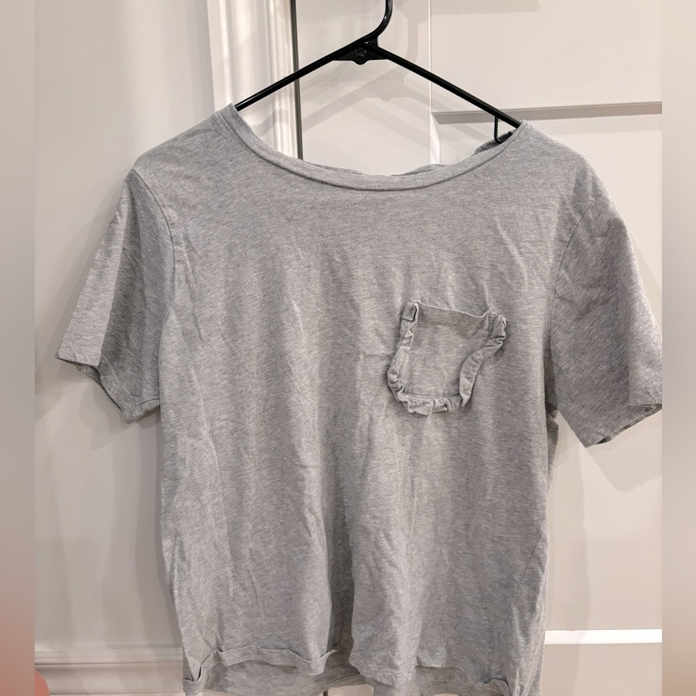 Ladies Size XL Philosophy T-shirt with Ruffled Pocket - Perfect Condition